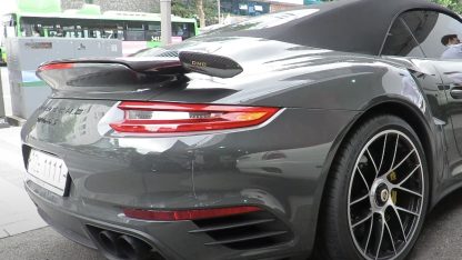 Porsche 991.2 Porsche 991.1 Turbo Replacement Rear Wing Spoiler Carbon Fiber