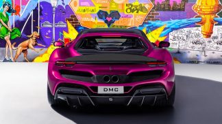 Ferrari 296 Assetto Fiorano Rear Wing Duck Spoiler Carbon Fiber