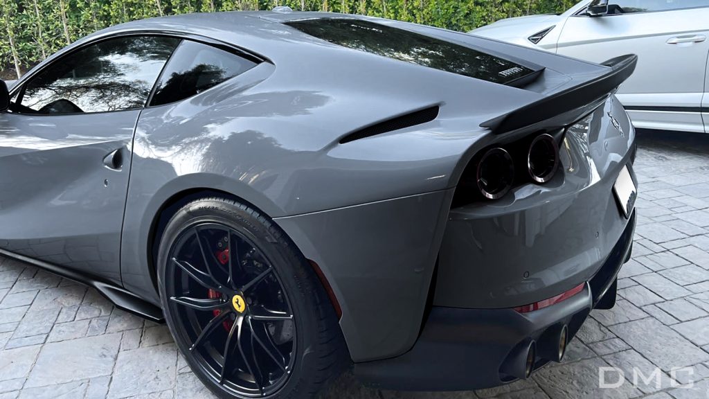 A Carbon Fiber Rear Wing Spoiler fits OEM Ferrari 812 SF - DMC