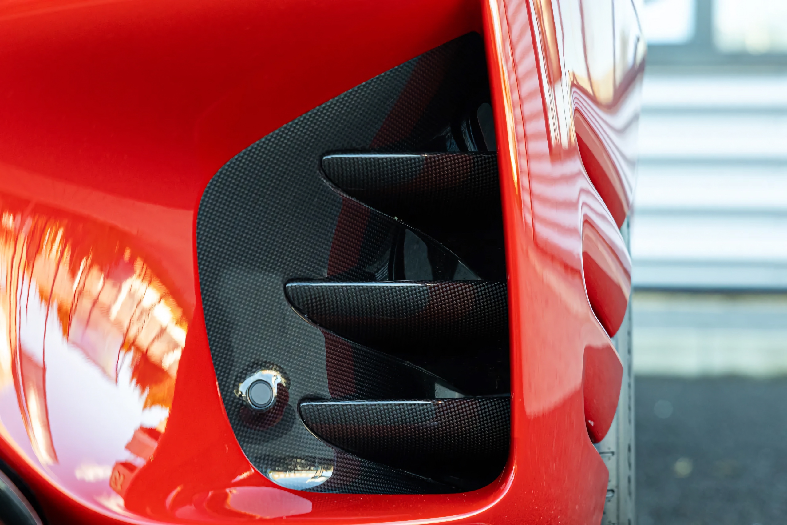 Ferrari 812 Competizione Rear Bumper Vents Carbon Fiber