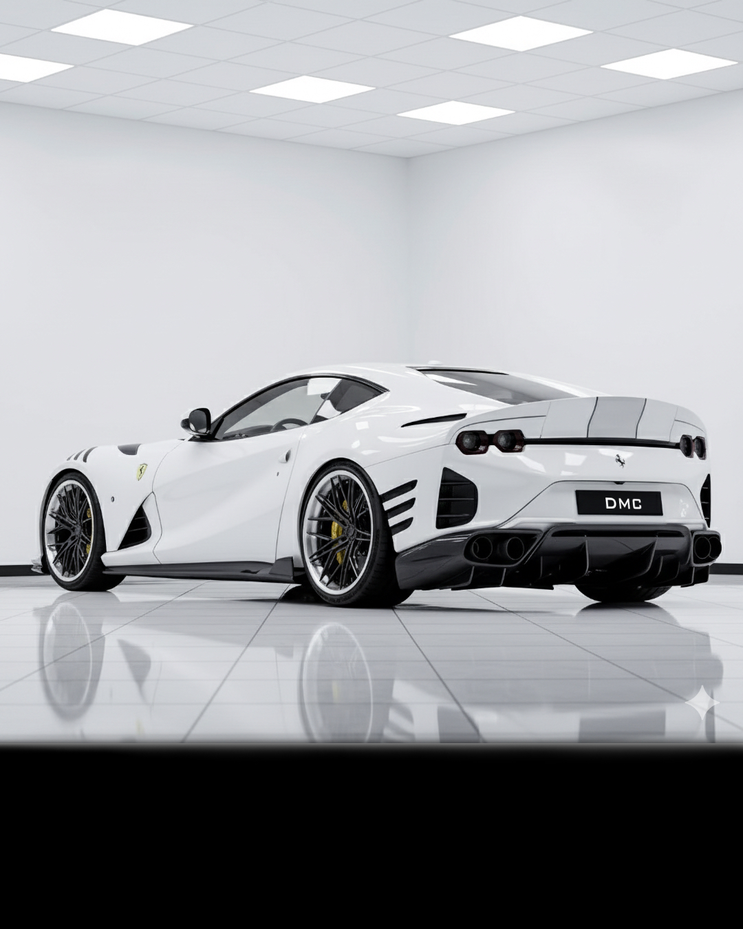 Ferrari 812 SuperFast (SF) with the DMC Competizione Body Kit Facelift in Carbon Fiber