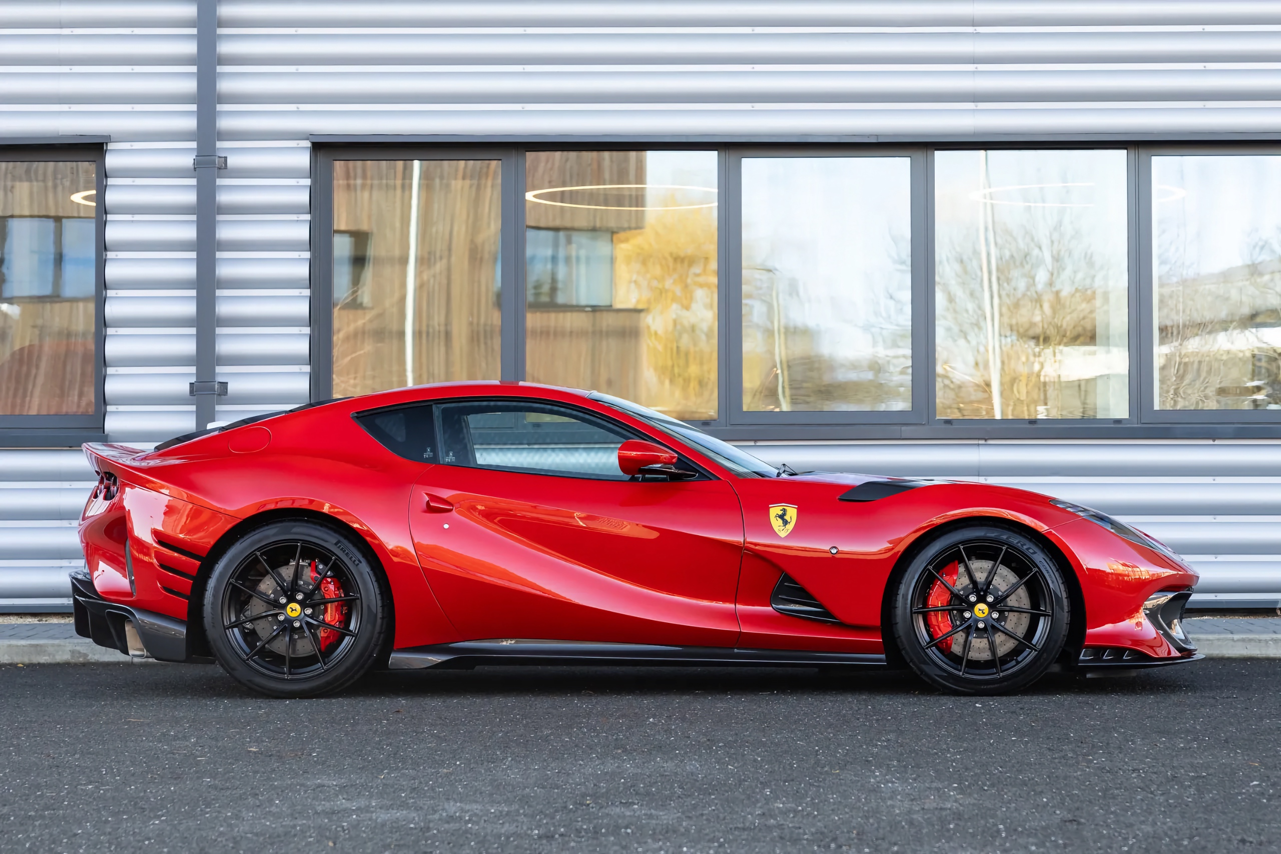 Ferrari 812 Competizione Side Skirts Carbon Fiber