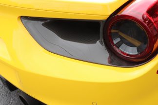 Ferrari 488 GTB Rear Light Carbon Fiber Panel Vents