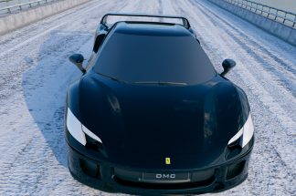 Ferrari 296 F40 Hommage Carbon Fiber Front Hood