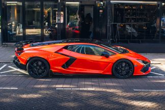 Lamborghini Revuelto Carbon Fiber Side Skirts of the DMC Body Kit