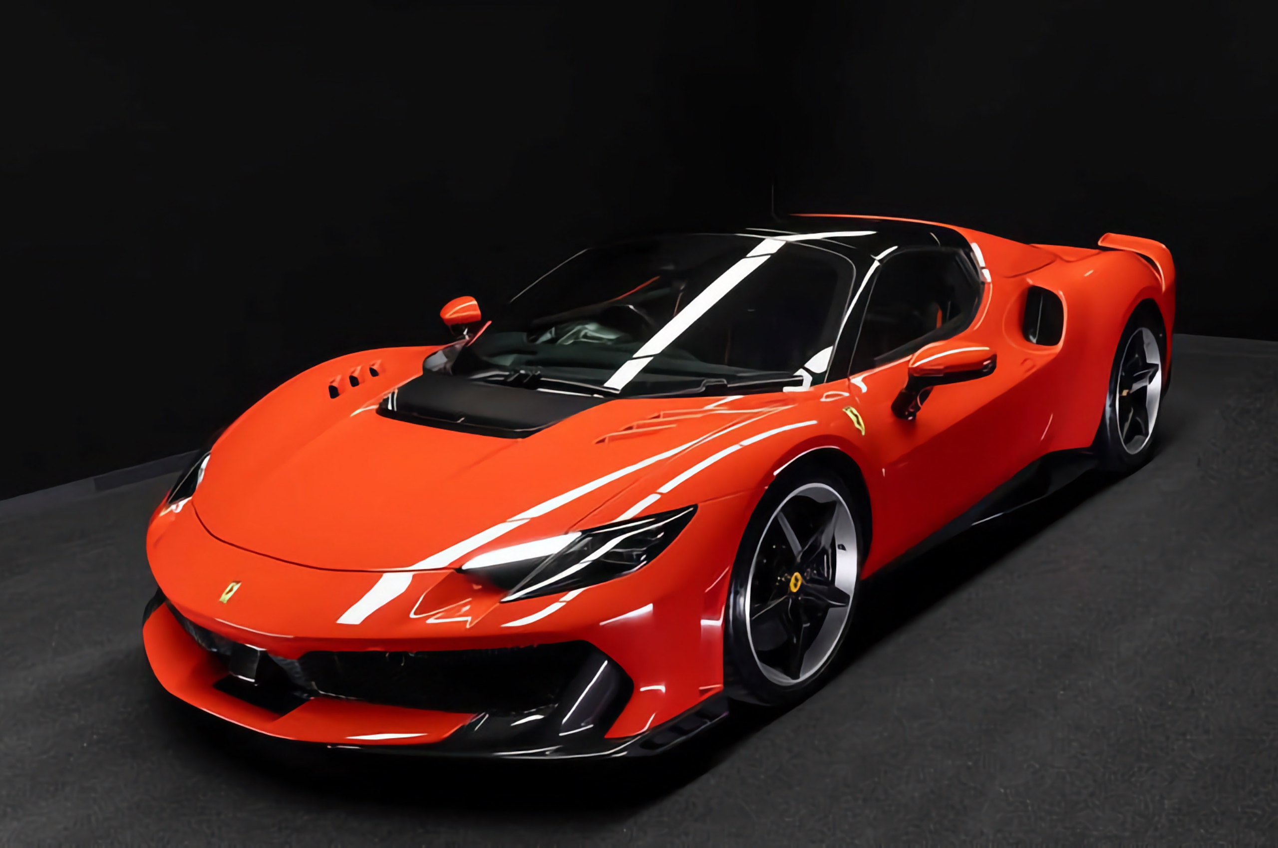Ferrari 296 Speciale Front Bumper Conversion Splitters
