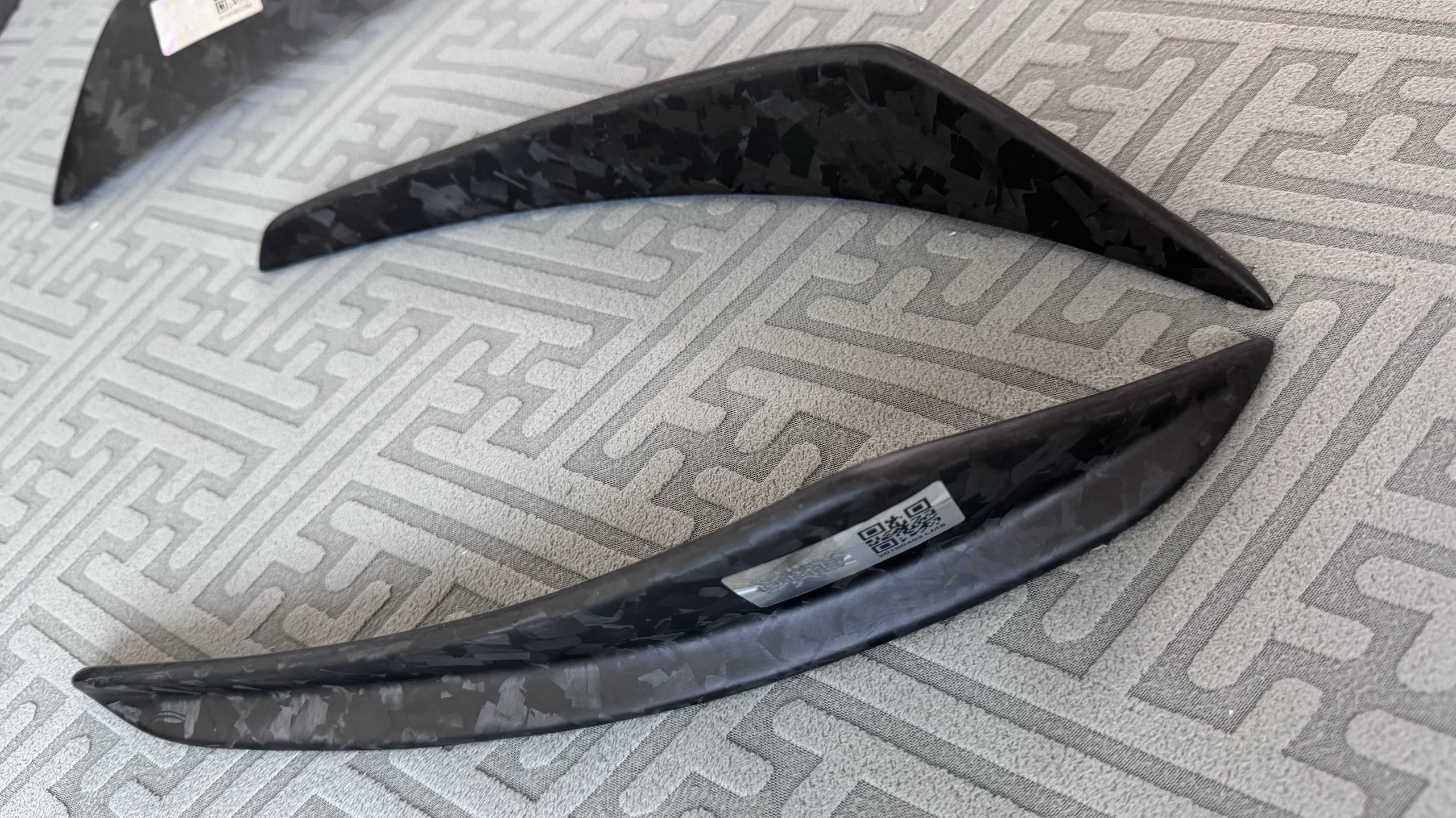 Ferrari 296 GTB GTS Speciale F1 Front Bumper Carnards