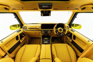 2025 Mercedes AMG G63 & G500 G-Class Carbon Fiber Interior Panels: Dashboard, Steering Wheel, Door Trims, Center Console, etc