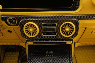 Mercedes AMG G63 & G500 G-Class Carbon Fiber Interior Panels for the Aircondition Dashboard Trims