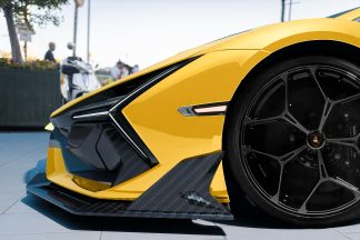 Lamborghini Revuelto SVJ Front Lip Spoiler Carbon Fiber