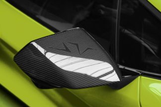 Lamborghini Temerario Sportivo Carbon Fiber Side Mirror Caps