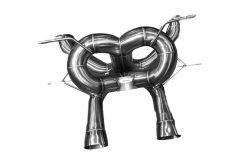 Lamborghini Revuelto Stainless Steel Exhaust