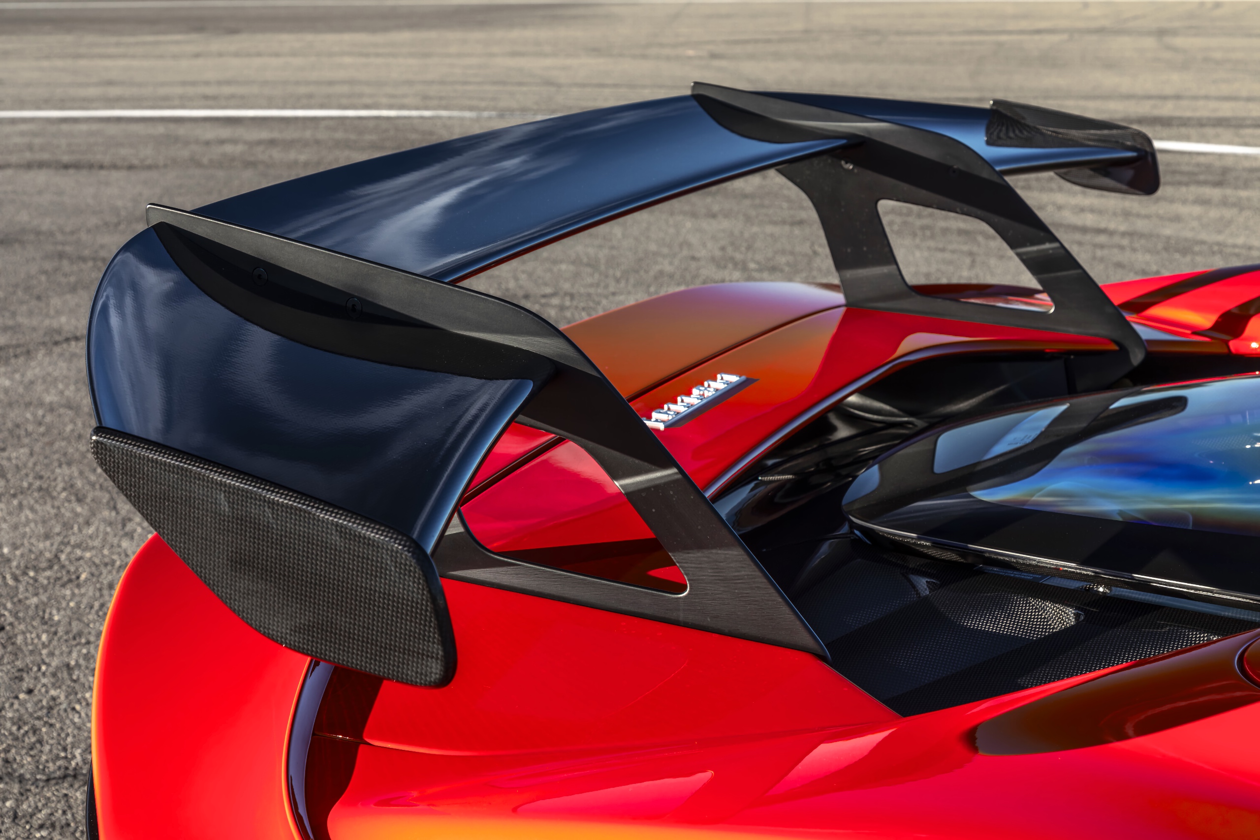 DMC Ferrari SF90XX Carbon Fiber Rear Wing Spoiler