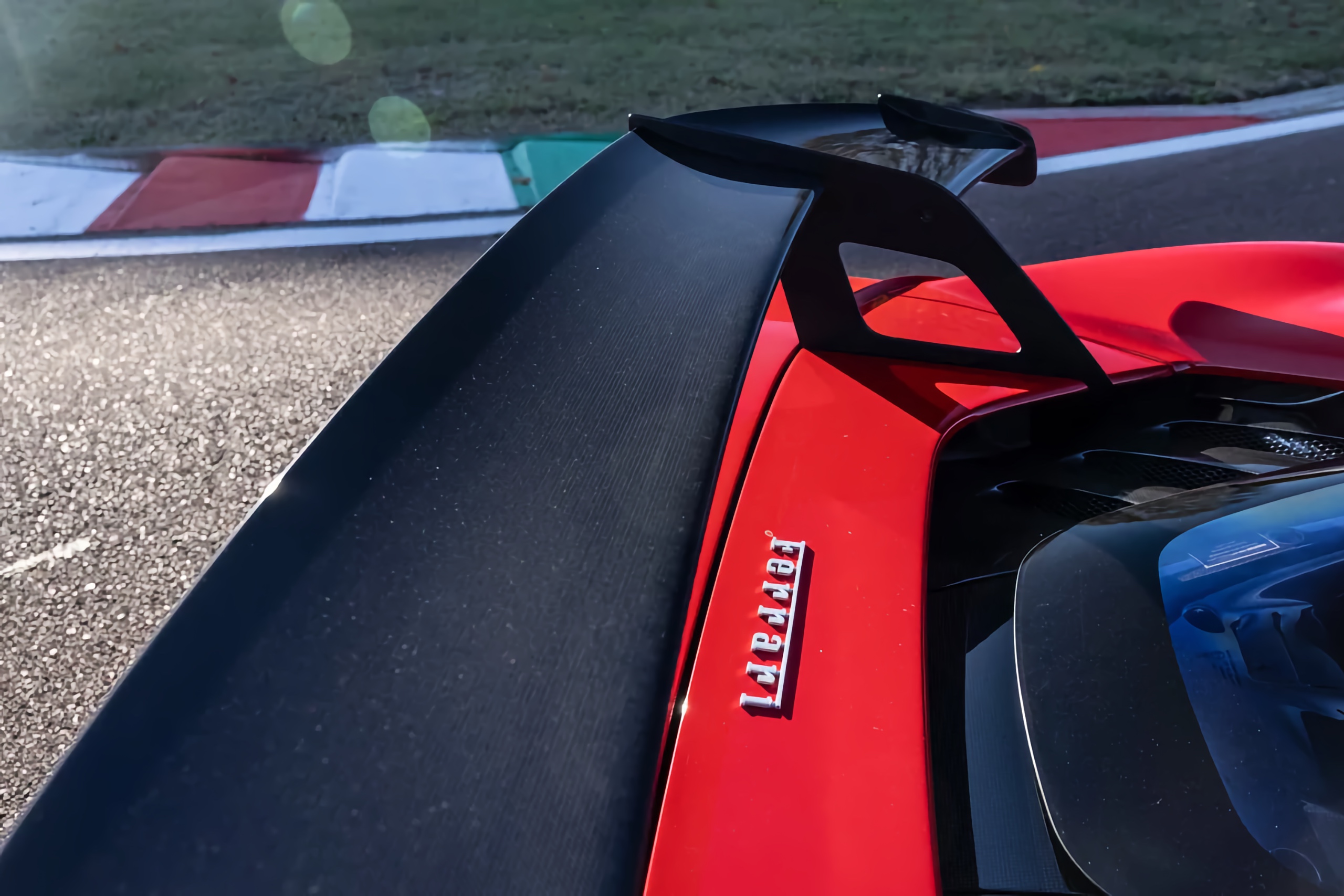 DMC Ferrari SF90XX Carbon Fiber Rear Wing Spoiler