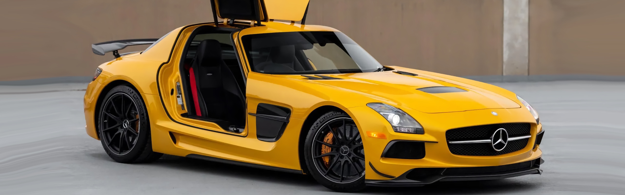 DMC Mercedes Benz AMG SLS63 Black Series Banner