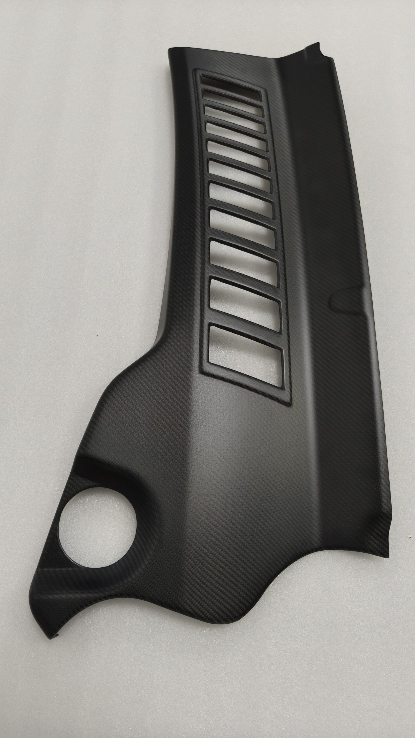 Mercedes Benz SLS OEM Original Black Series Engine Covers Carbon Fiber: Side Panel