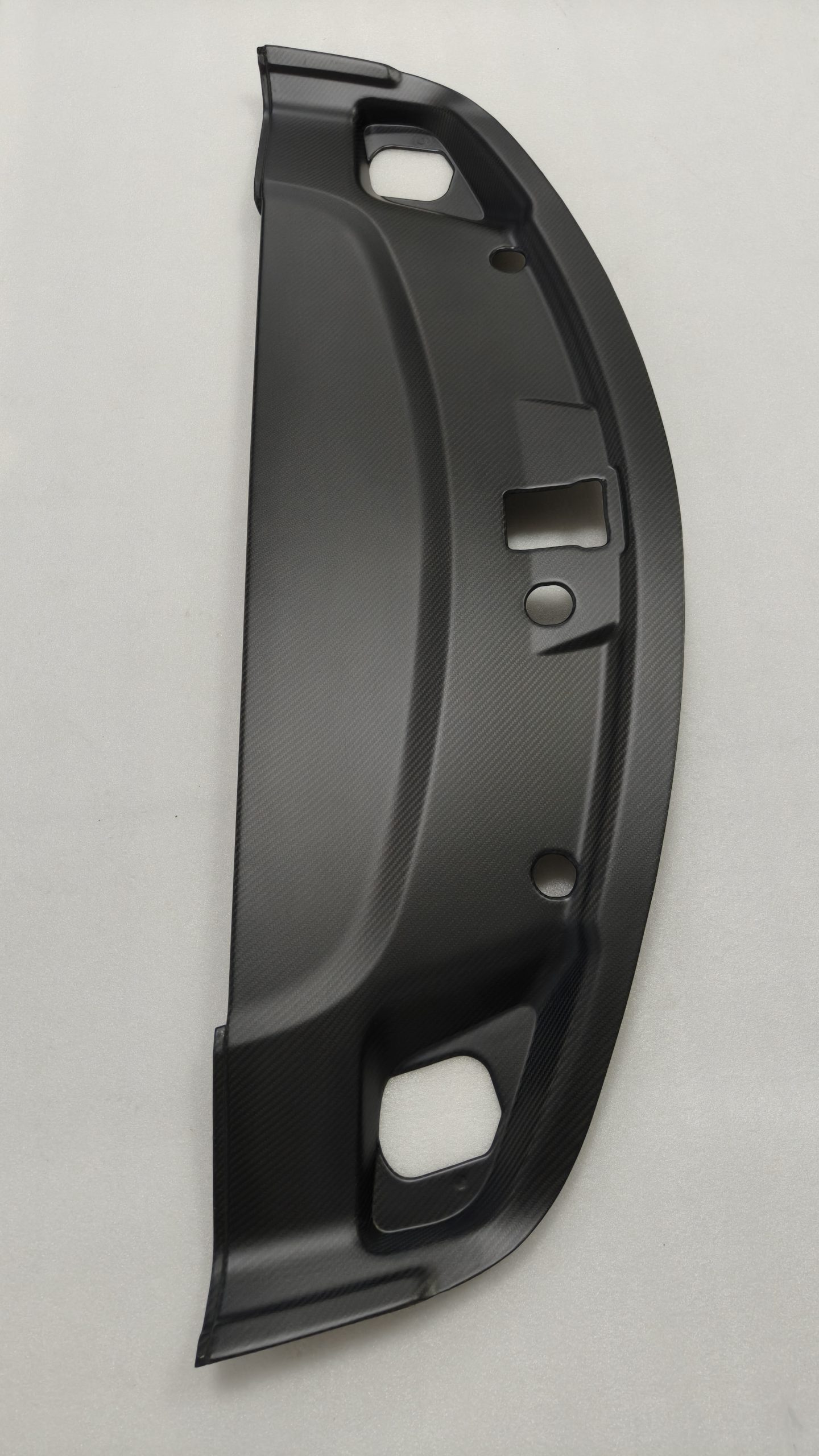 Mercedes Benz SLS OEM Original Black Series Engine Covers Carbon Fiber: Front Panel