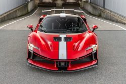 DMC Ferrari SF90 XX Carbon Fiber Facelift Body Kit Front View