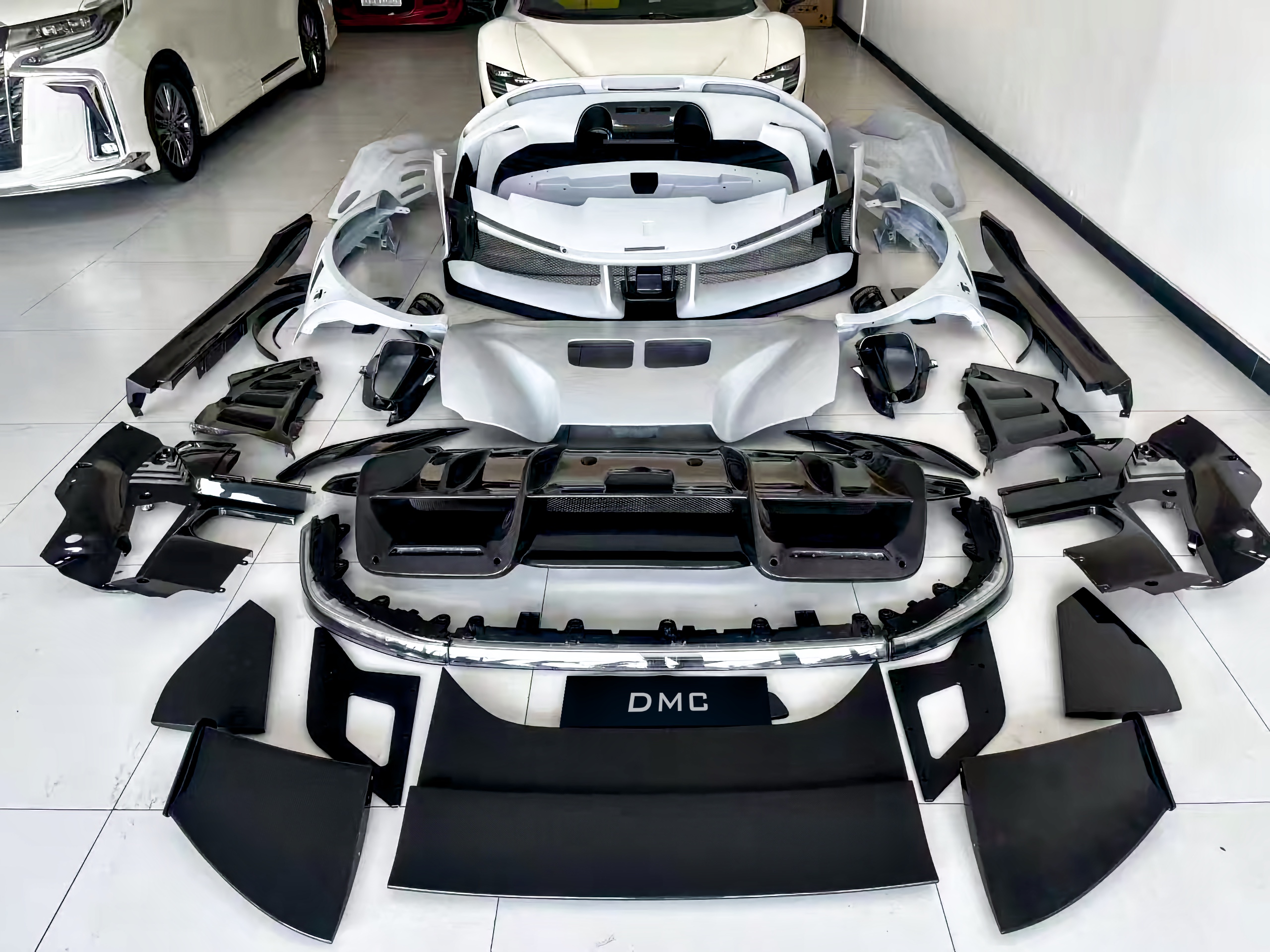DMC Ferrari SF90 XX Carbon Fiber Facelift Body Kit Parts Overview