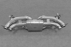 Porsche 992.2 Carrera Stainless Steel Performance Exhaust Catless