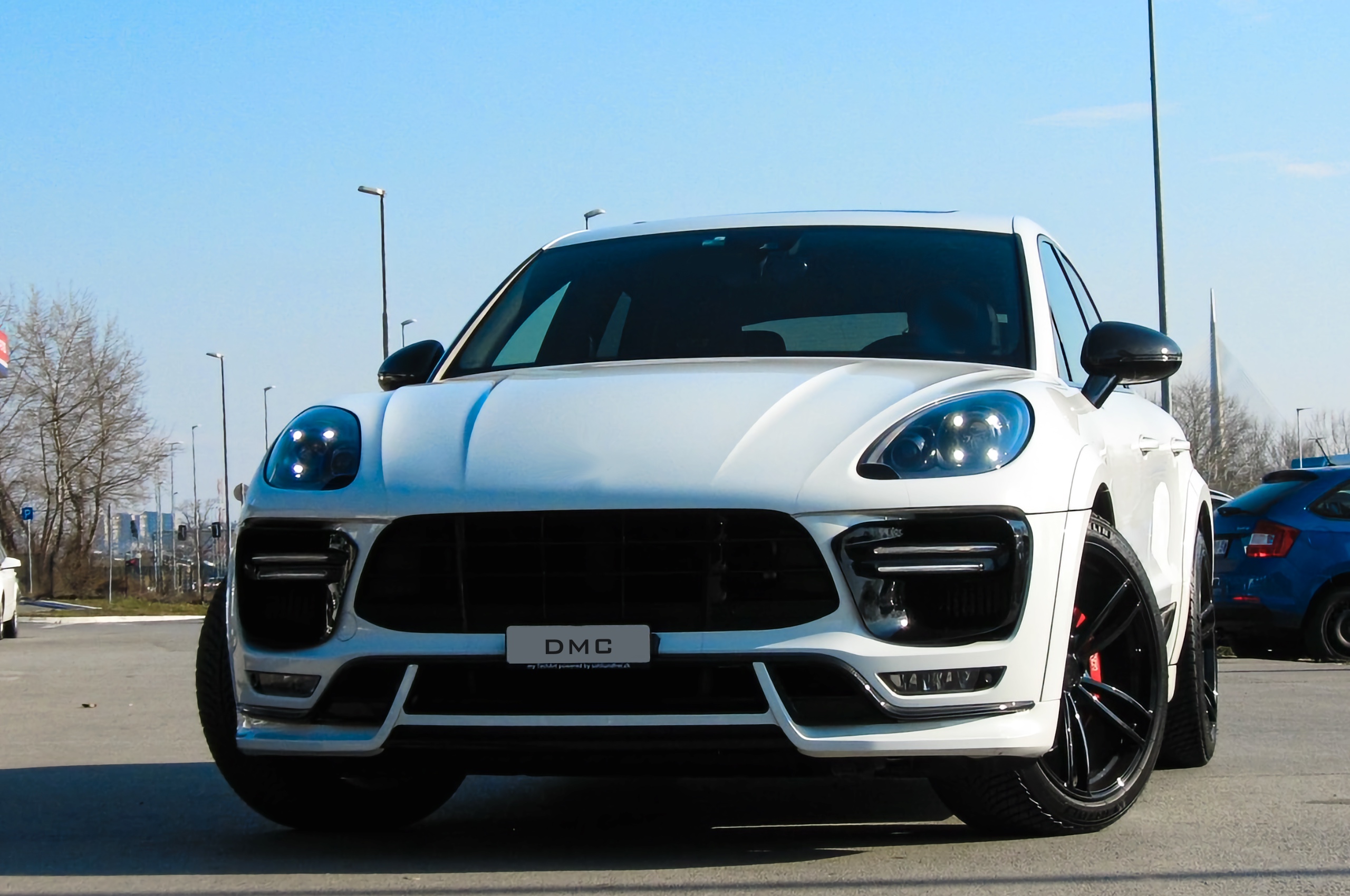 Porsche Macan 2023-2027 Carbon Fiber Front Lip