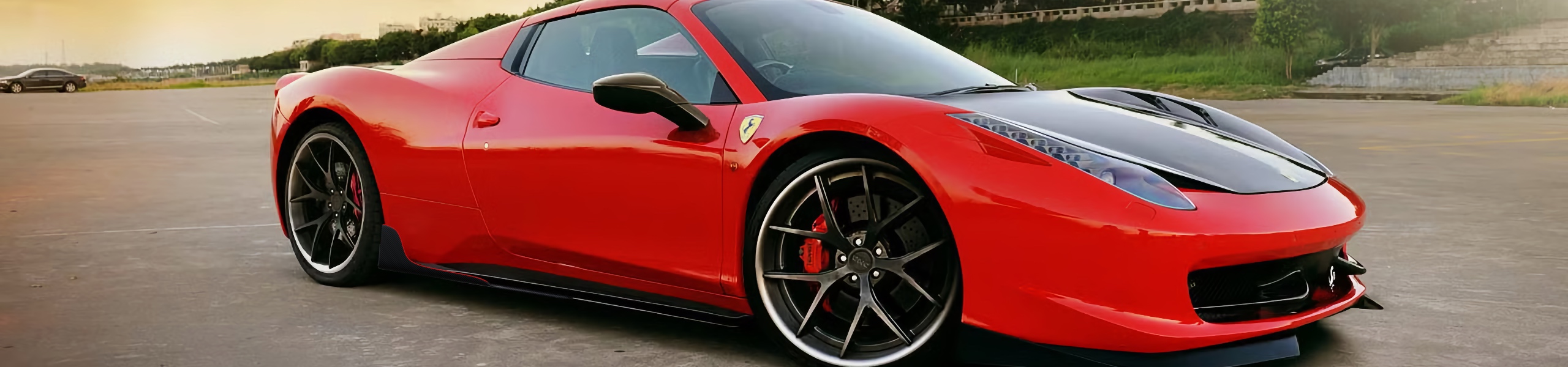 Ferrari 458 Italia Body Kit Carbon Fiber Parts of the Elegante Series