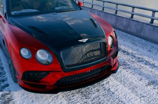 DMC Carbon Fiber Front Lip for the Bentley GTC V8 S 2012-2018 Convertible: Bird View