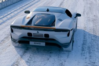Ferrari 849 Testarossa Carbon Fiber Rear Deck Winglet