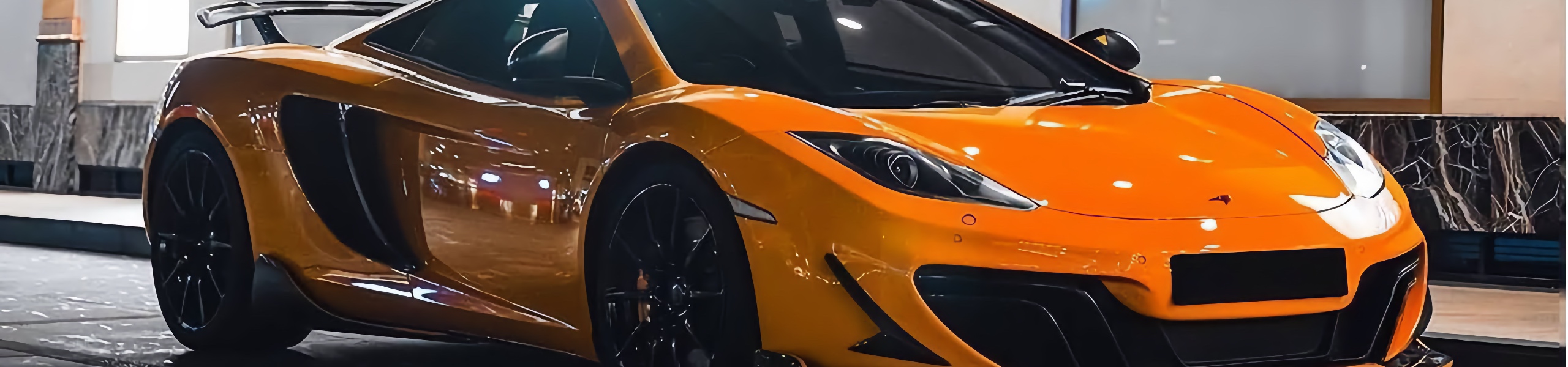 McLaren MP4 HS12 Carbon Fiber Body Kit Parts