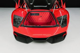 Lamborghini MurcielaLamborghini Murcielago 580 LP640 LP670 SV Super Veloce Front Luggage Compartment Tub Carbon Fiber and Leather