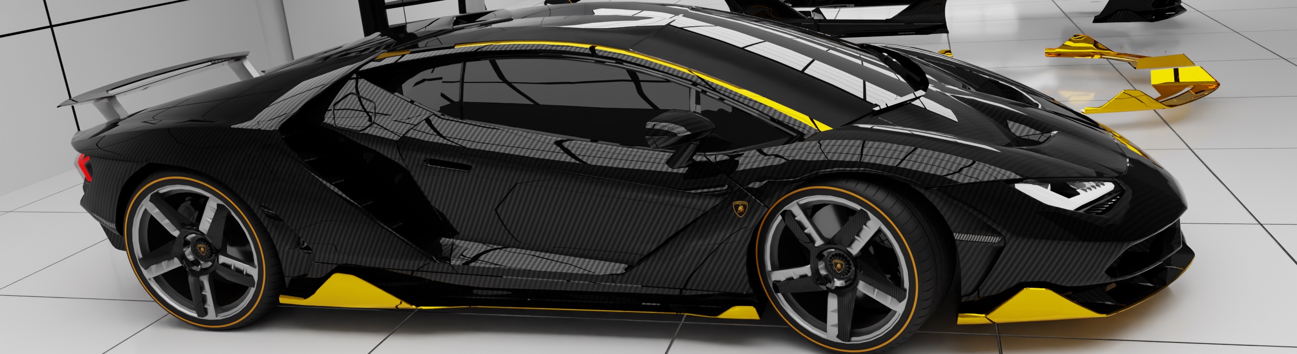 Lamborghini Centenario Body Kit Facelift package made from Carbon Fiber for the Aventador Header