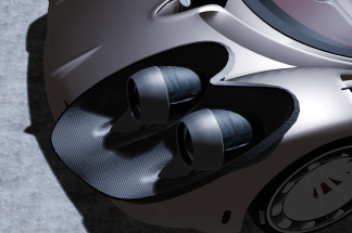 Pagani Utopia Custom Headlights