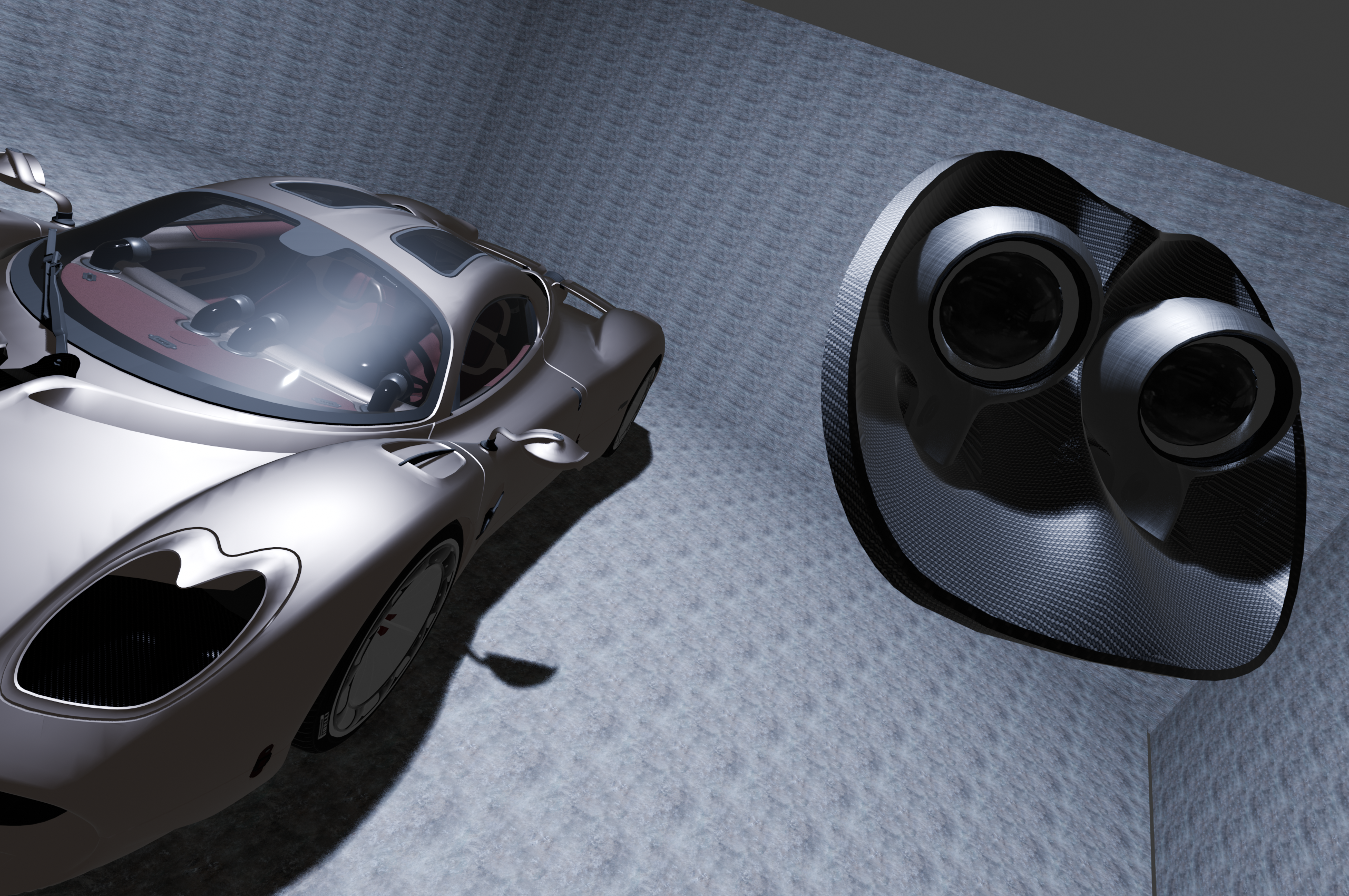 Pagani Utopia Custom Headlights