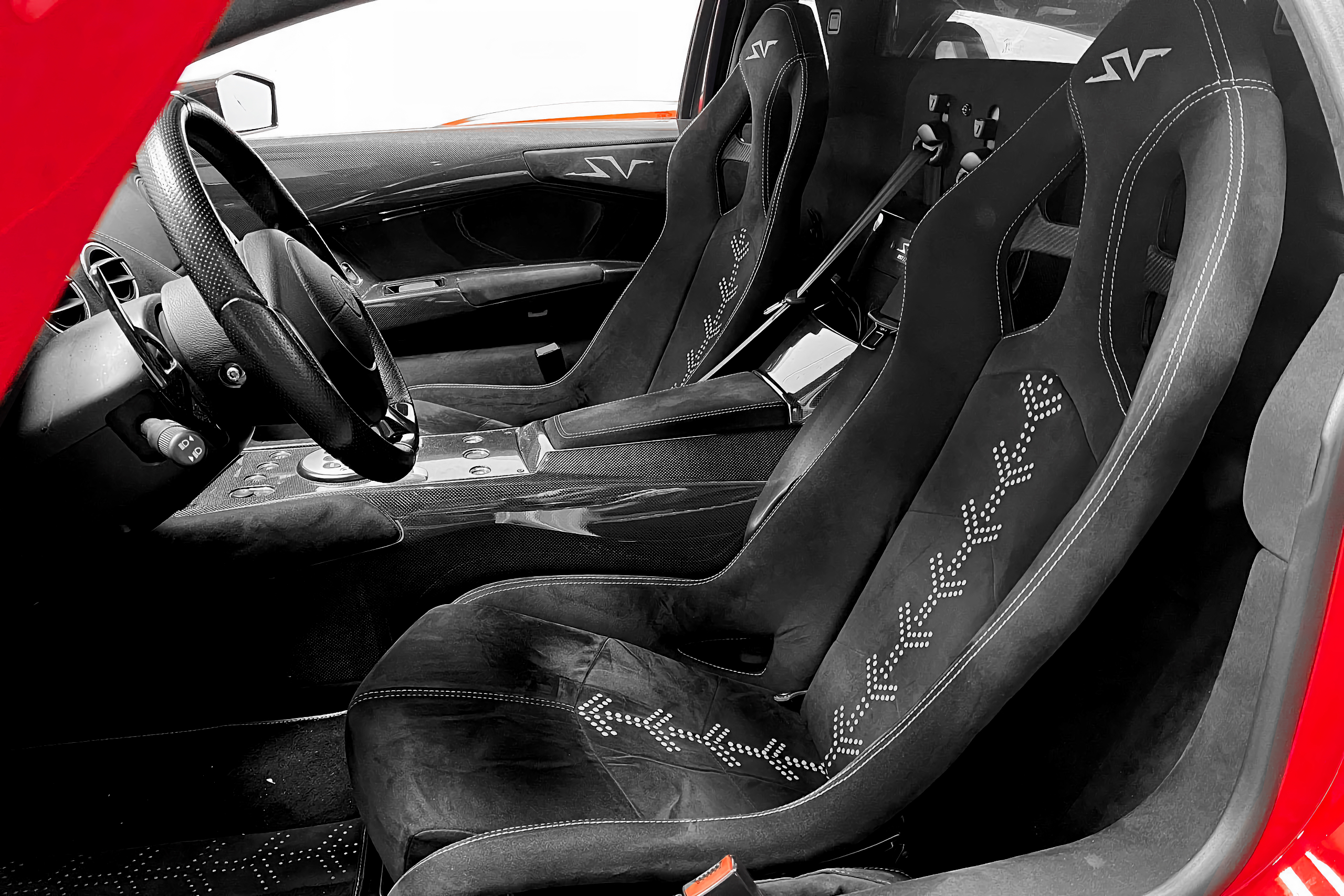 410860672AH 410860671P Lamborghini Murcielago LP670 SV LP640 LP580 Carbon bucket seats