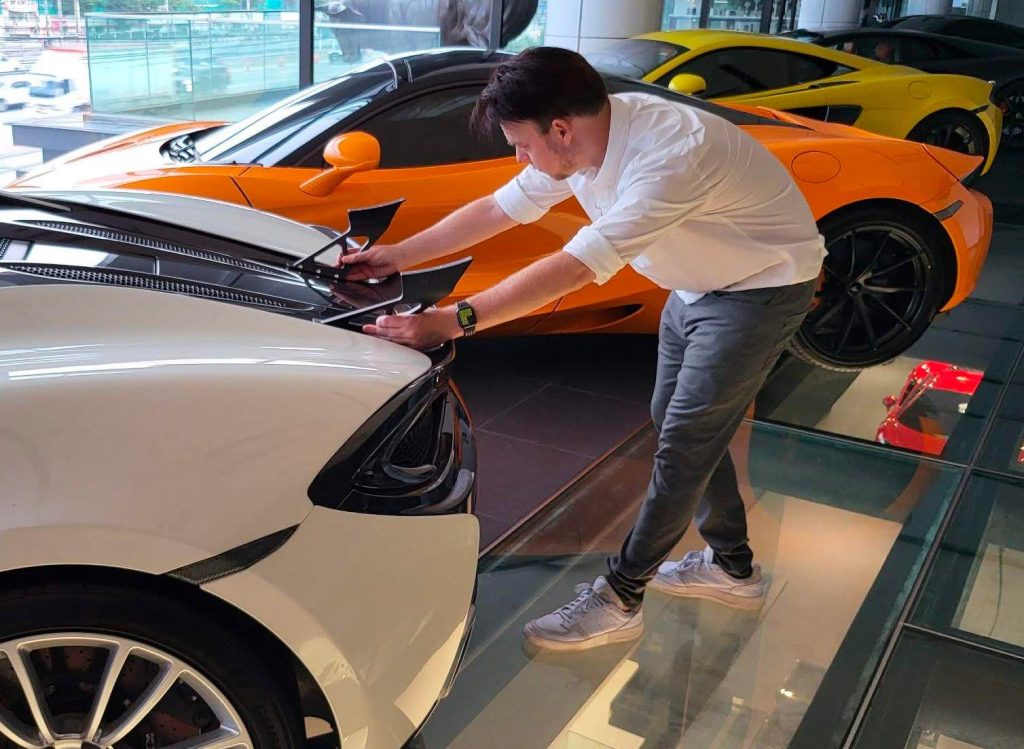 DMC's CEO designing super cars