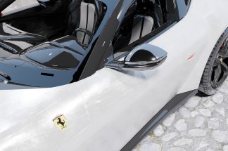 Ferrari 12 Cilindri Carbon Fiber Side Mirror Caps