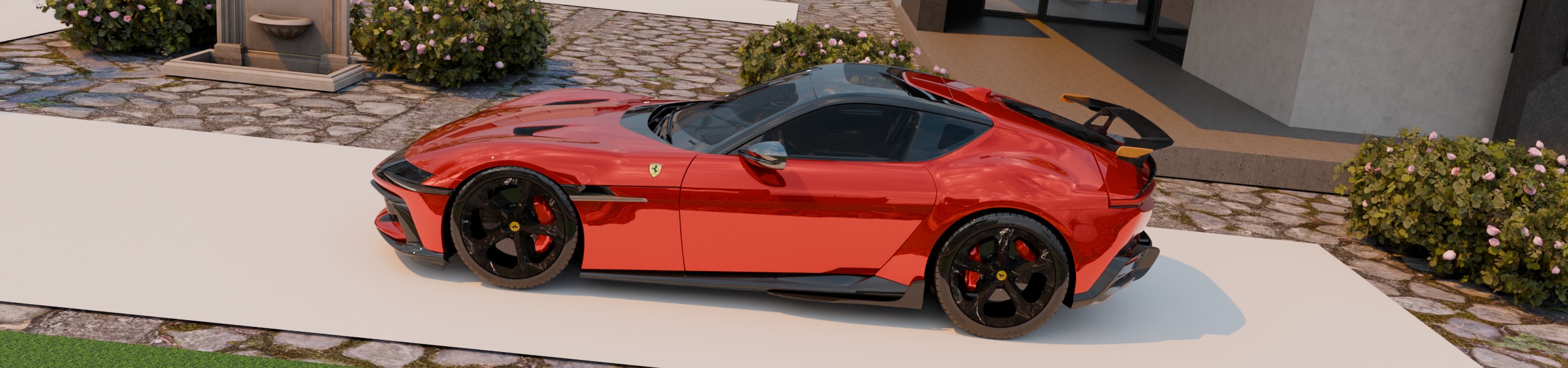 DMC Ferrari 12 Cilindri XX Banner